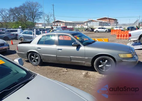 2000 Mercury Grand Marquis Ls z USA, uszkodzony, nr VIN 2MEFM75W3YX622141